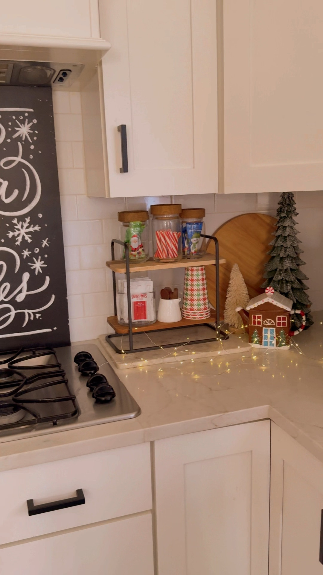 🎄☕ I put together this adorable hot cocoa station; perfect for adding festive warmth to any kitchen! Enjoy yummy hot chocolate during the holidays! 

#LTKSeasonal #LTKHome #LTKHoliday