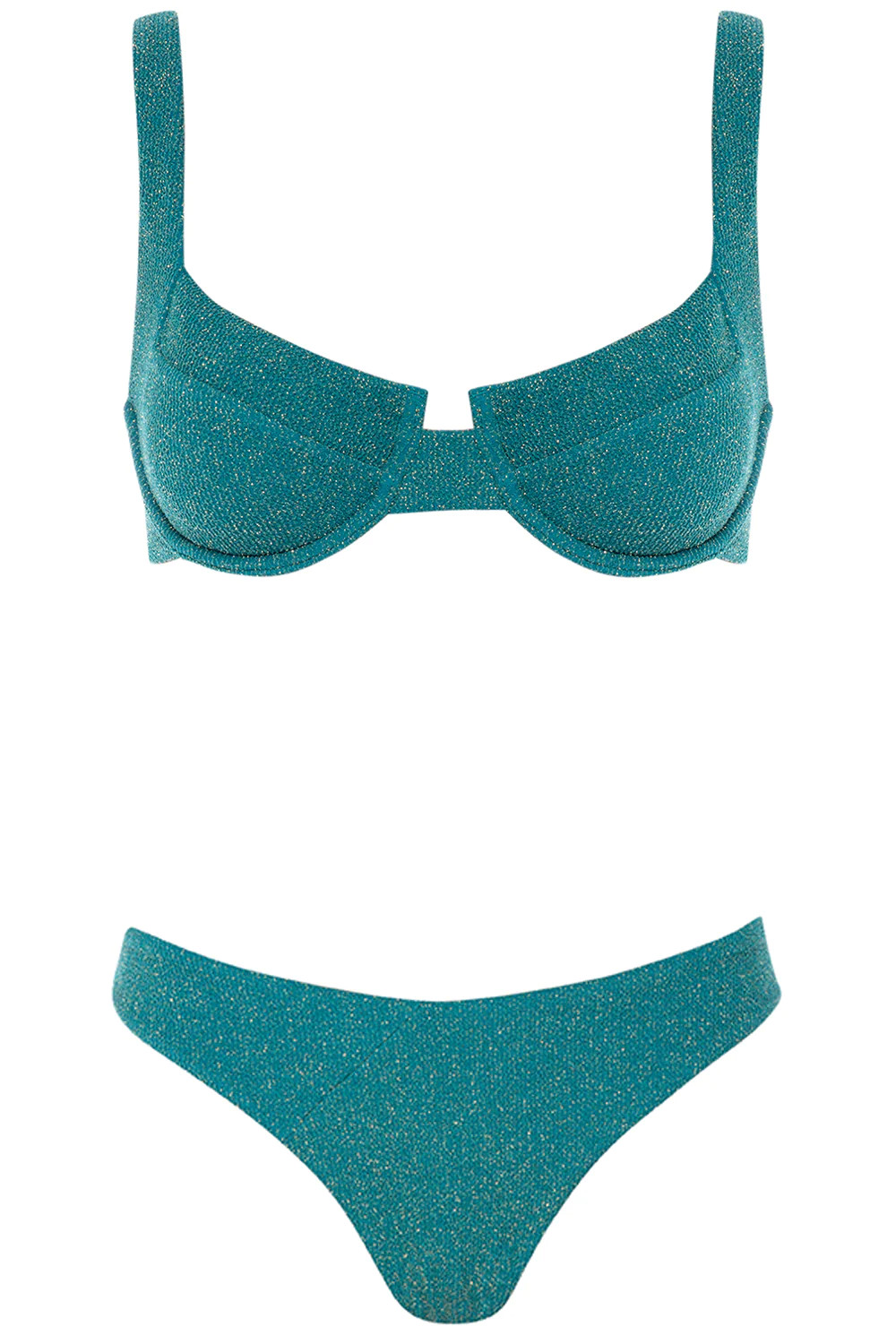 Laguna Bikini Emerald Set | VETCHY LLC