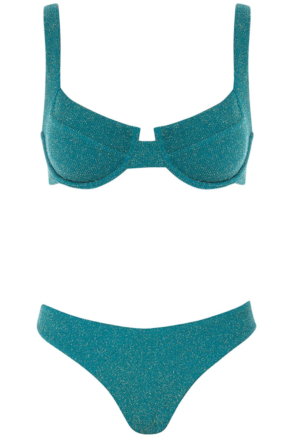 Laguna Bikini Emerald Set | VETCHY