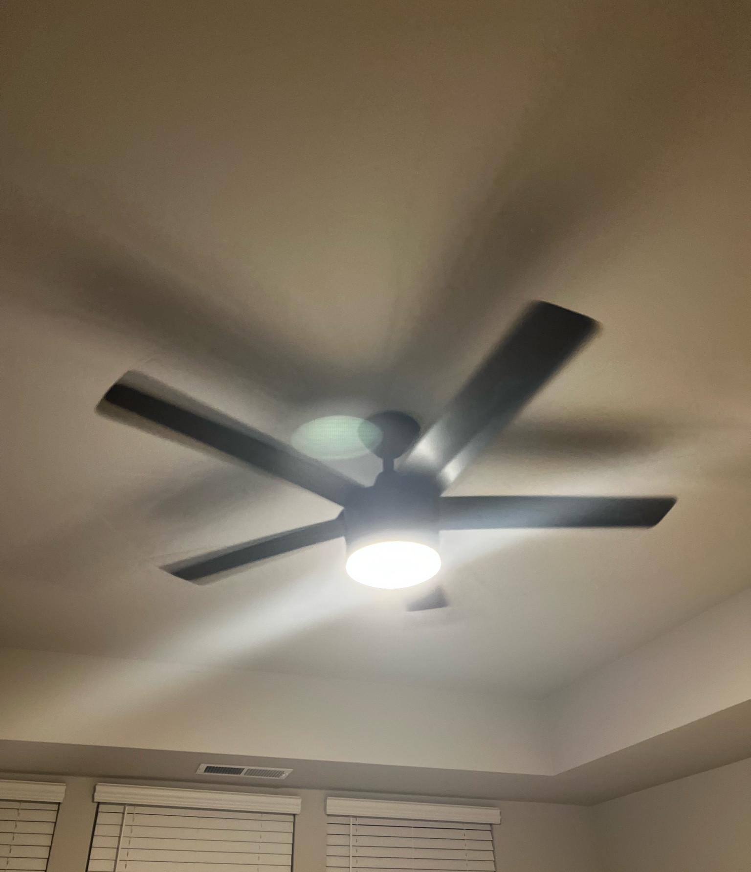 New ceiling fan in the master bedroom, remote included can control the speed of the fan and the light. It comes in 4 different colors and was only $130 

#LTKmens #LTKfamily #LTKhome