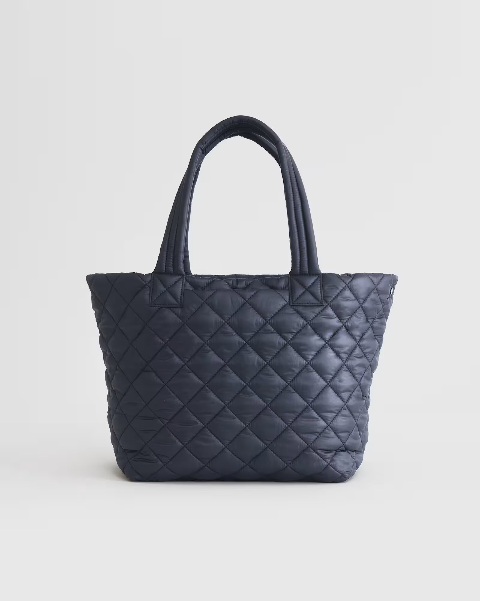 Transit Quilted Carry-All Tote in Navy | Quince