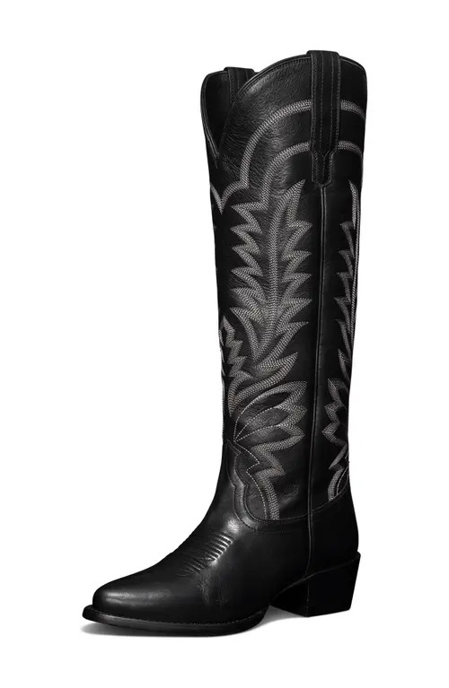 Tecovas The Abby Western Boot in Midnight at Nordstrom, Size 5.5 | Nordstrom