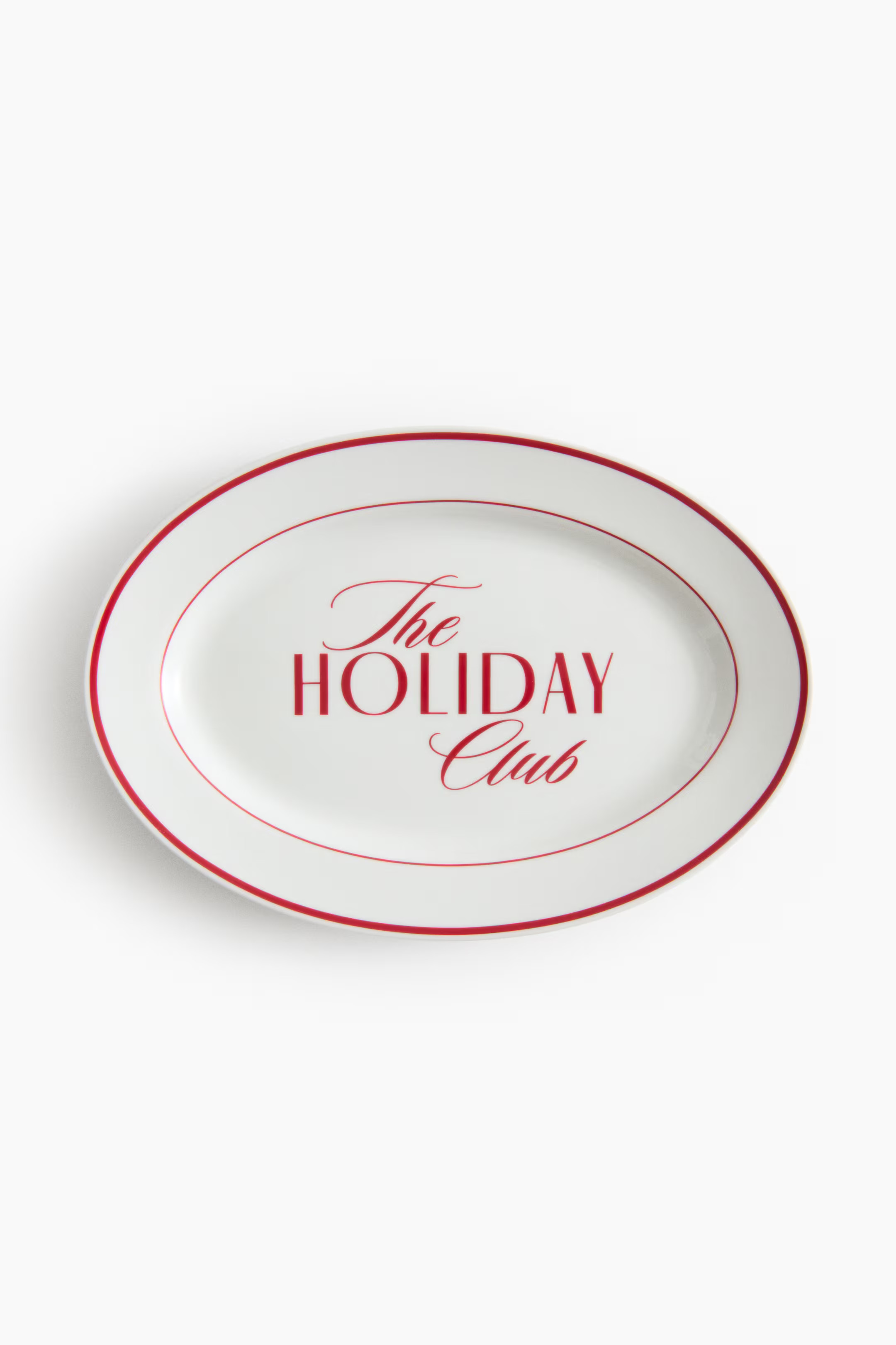 Large Porcelain Serving Plate | H&M (US + CA)