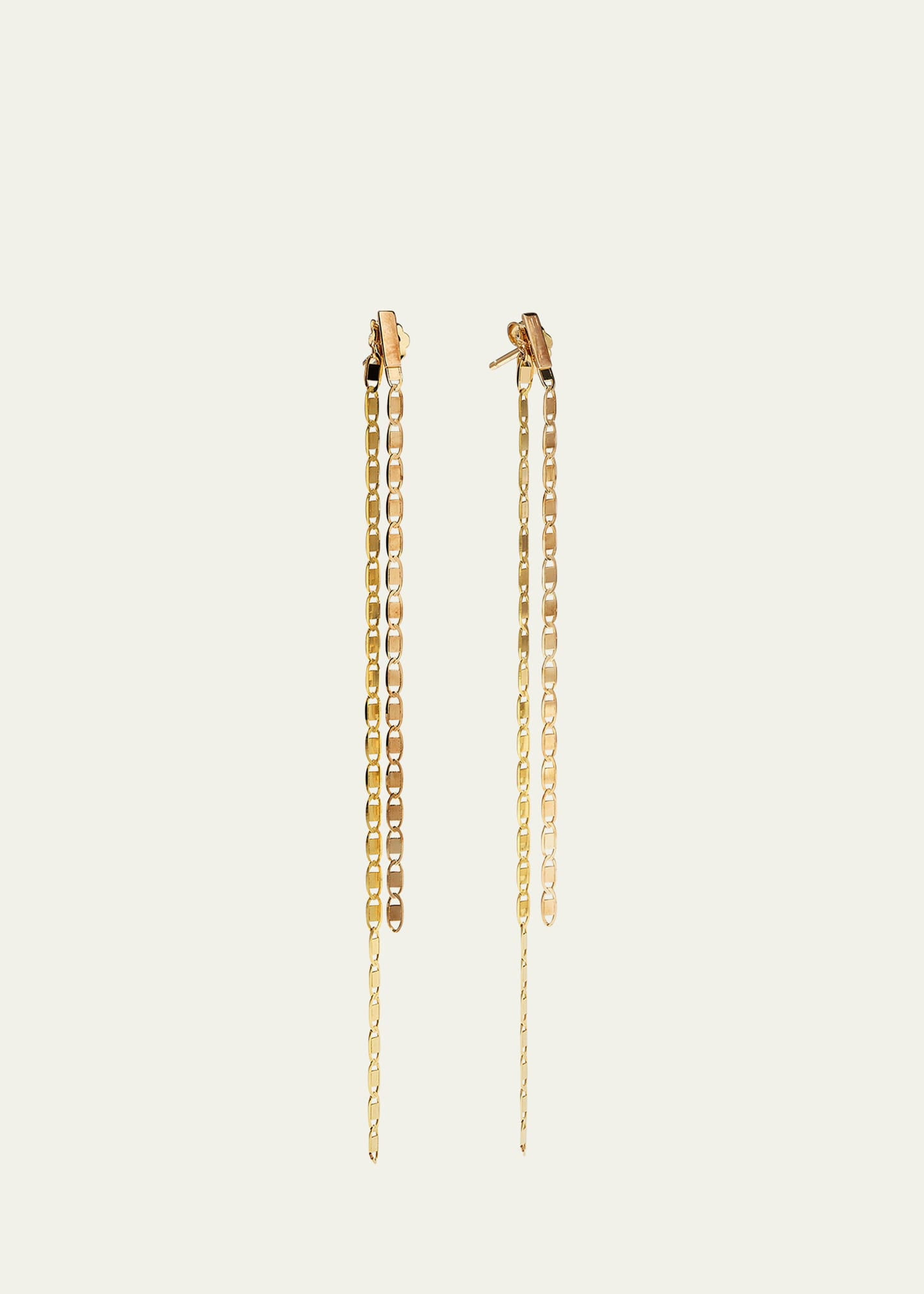 Lana 14K Gold Linear Malibu Dusters Front and Back Earrings | Bergdorf Goodman