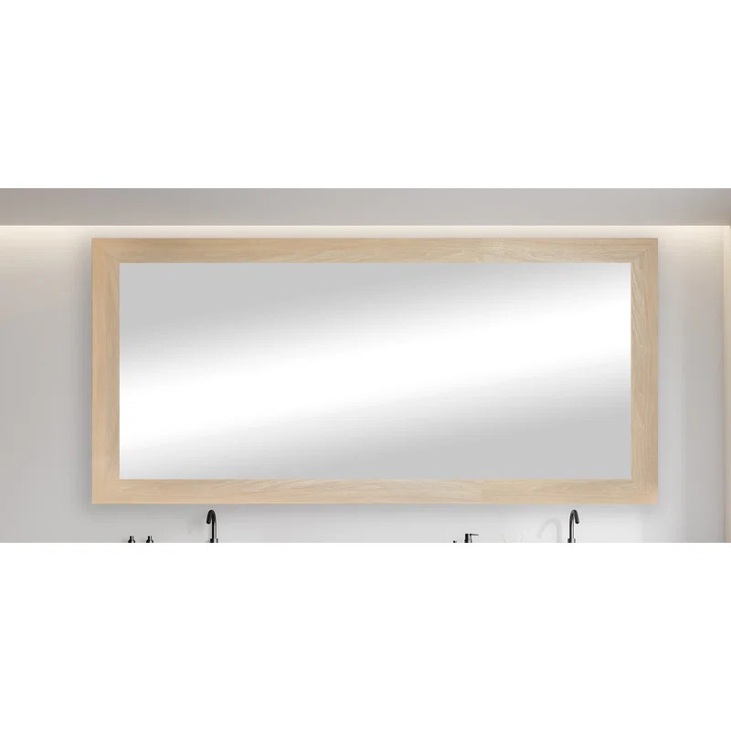 Samford Wood Rectangle Wall Mirror | Wayfair North America