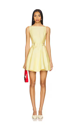 Pennar Mini Dress in Lemon Sorbet | Revolve Clothing (Global)