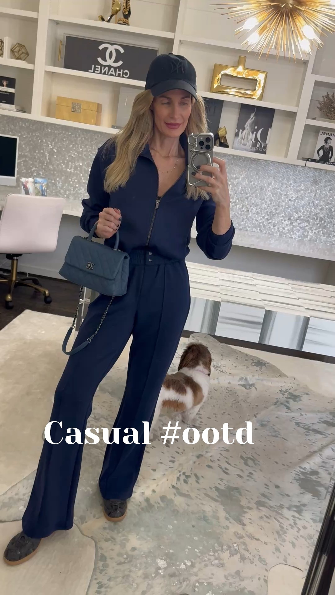 
Casual OOTD but make it chic 🙌🏼 This Spanx set is hands down one of the most comfortable outfits I’ve worn in a long time. The zip-up jacket is super flattering and polished, and these high-waisted flare pants are SO slimming and give you the best long-leg look. 😍

The fabric is insanely soft… I’m not exaggerating when I say I feel like I’m wearing pajamas. The navy blue is such a gorgeous, elevated neutral, but it also comes in several other colors if you want options!

✔️ True to size
✔️ Soft + stretchy
✔️ Snatches and smooths in all the right places

I’m wearing an XS in both the jacket and pants.



#LTKgrwm #LTKOver40 #LTKootd