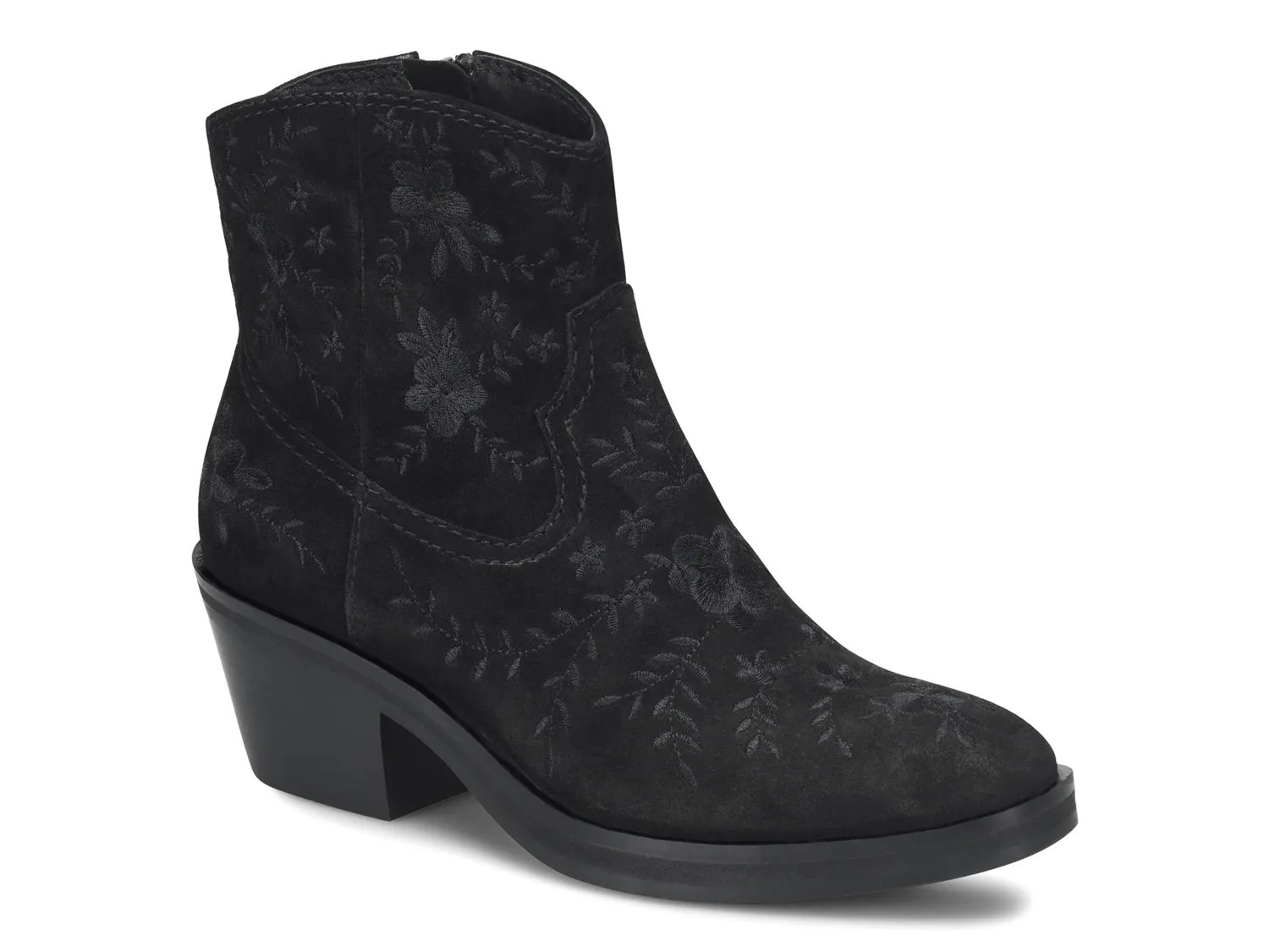 Sofft Sophie Western Bootie | Women's | Black | Size 8.5 | Boots | DSW
