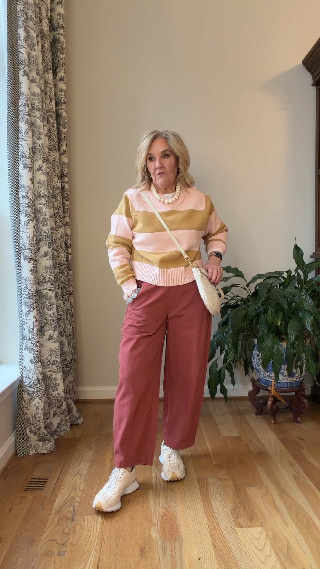 New target arrivals
Size small in the barrel pants
Size medium in the sweat sweater
Sneakers are true to size
Creamy white Crossbody is perfect for travel every day hands-free

#LTKPetite #LTKTravel #LTKOver40