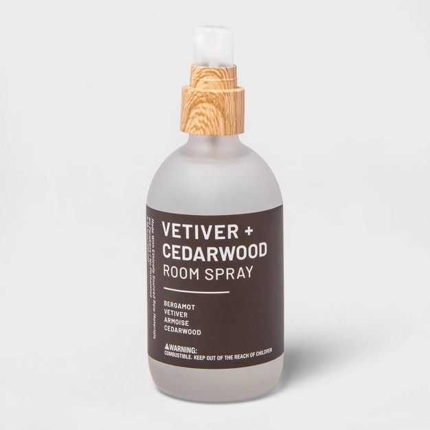 3.38 fl oz Room Spray Brown, Vetiver and Cedarwood - Project 62™ | Target