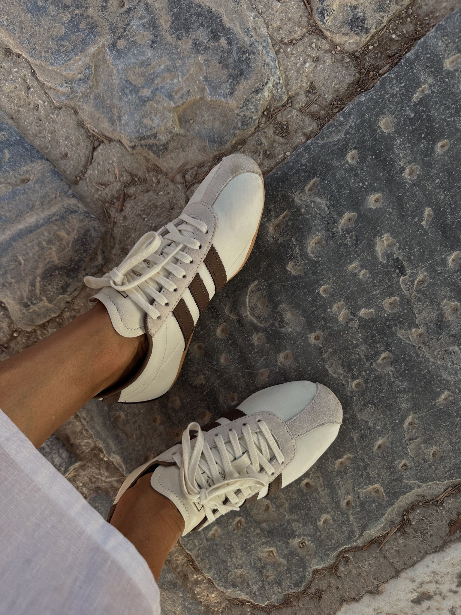These pass the “comfortable enough for walking all day in Europe” test. 
I am a 6.5 and have a 6 in these. True to adidas sizing.

#LTKOver40