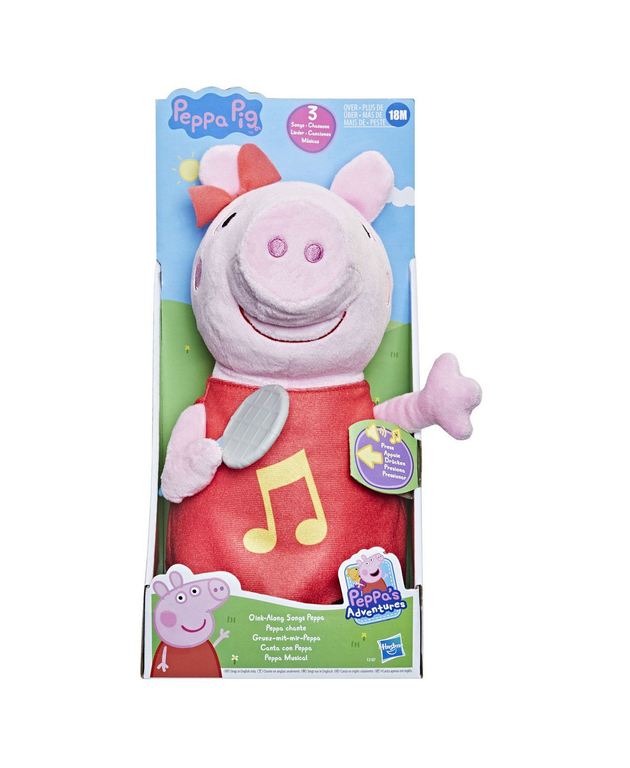 Peppa Pig Oink-A-Long Plush & Reviews - Home - Macy's | Macys (US)