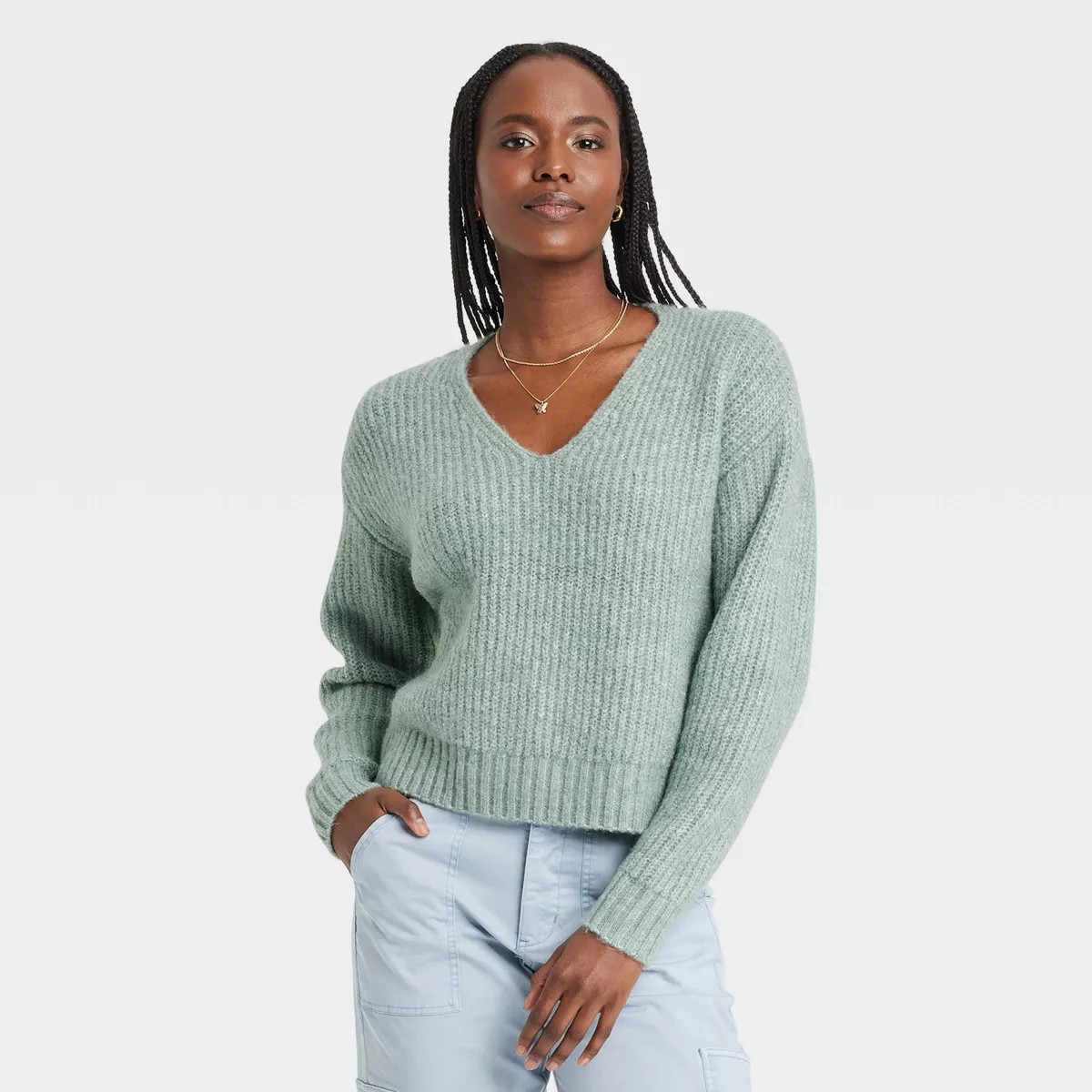 Women's V-Neck Pullover Sweater - Universal Thread™ | Target