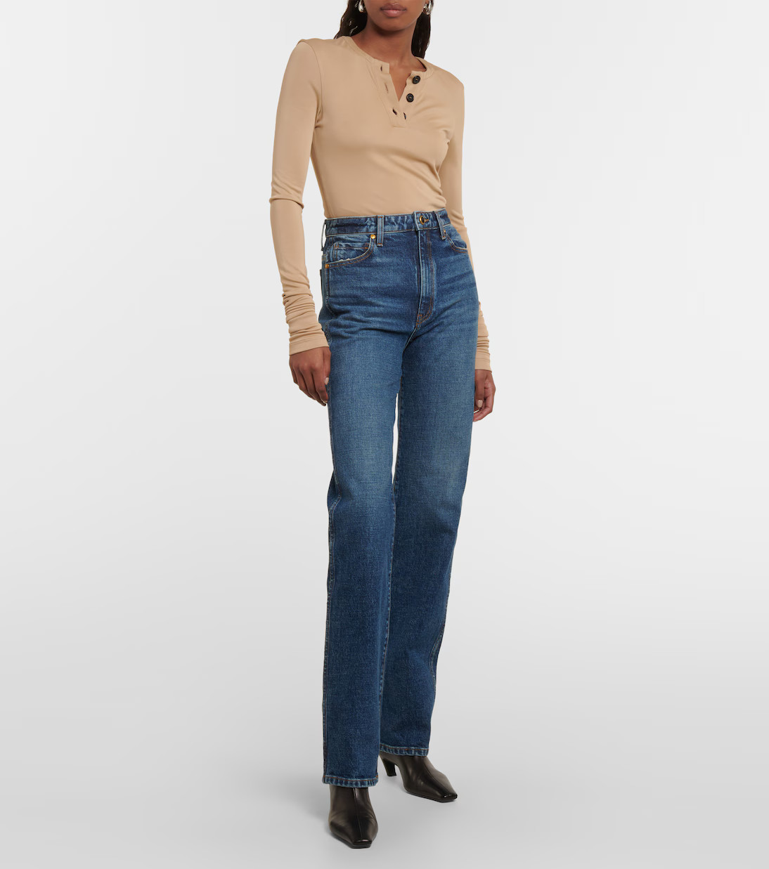 Danielle high-rise straight jeans | Mytheresa (US/CA)