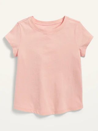 Unisex Solid Short-Sleeve T-Shirt for Toddler | Old Navy (US)