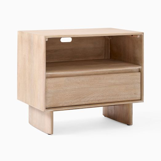 Anton Solid Wood Nightstand (28") | West Elm (US)