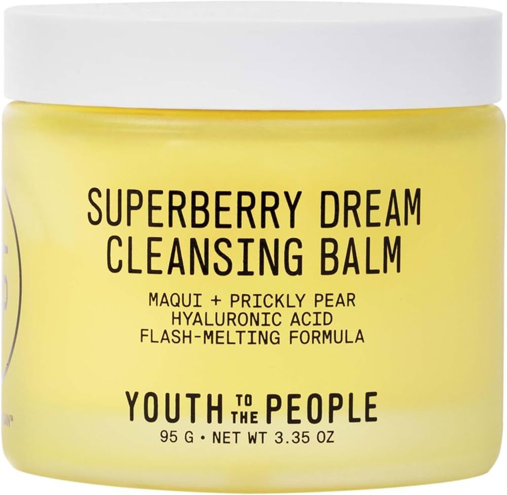 Youth To The People Superberry Dream Cleansing Balm - Hyaluronic Acid Cleansing Balm for Face + M... | Amazon (US)