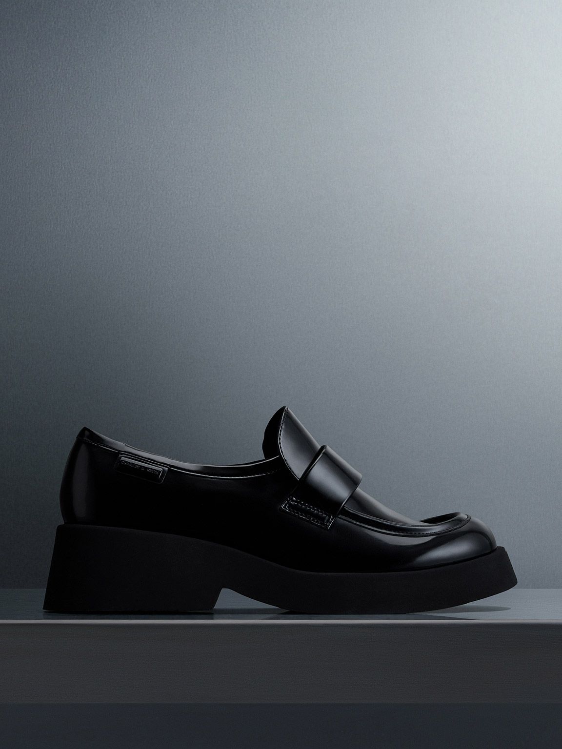 Giselle Strap Chunky Loafers
 - Black Box | Charles & Keith UK