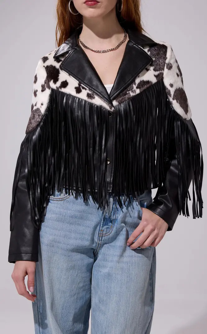 Olandria Fringe Jacket | Nordstrom