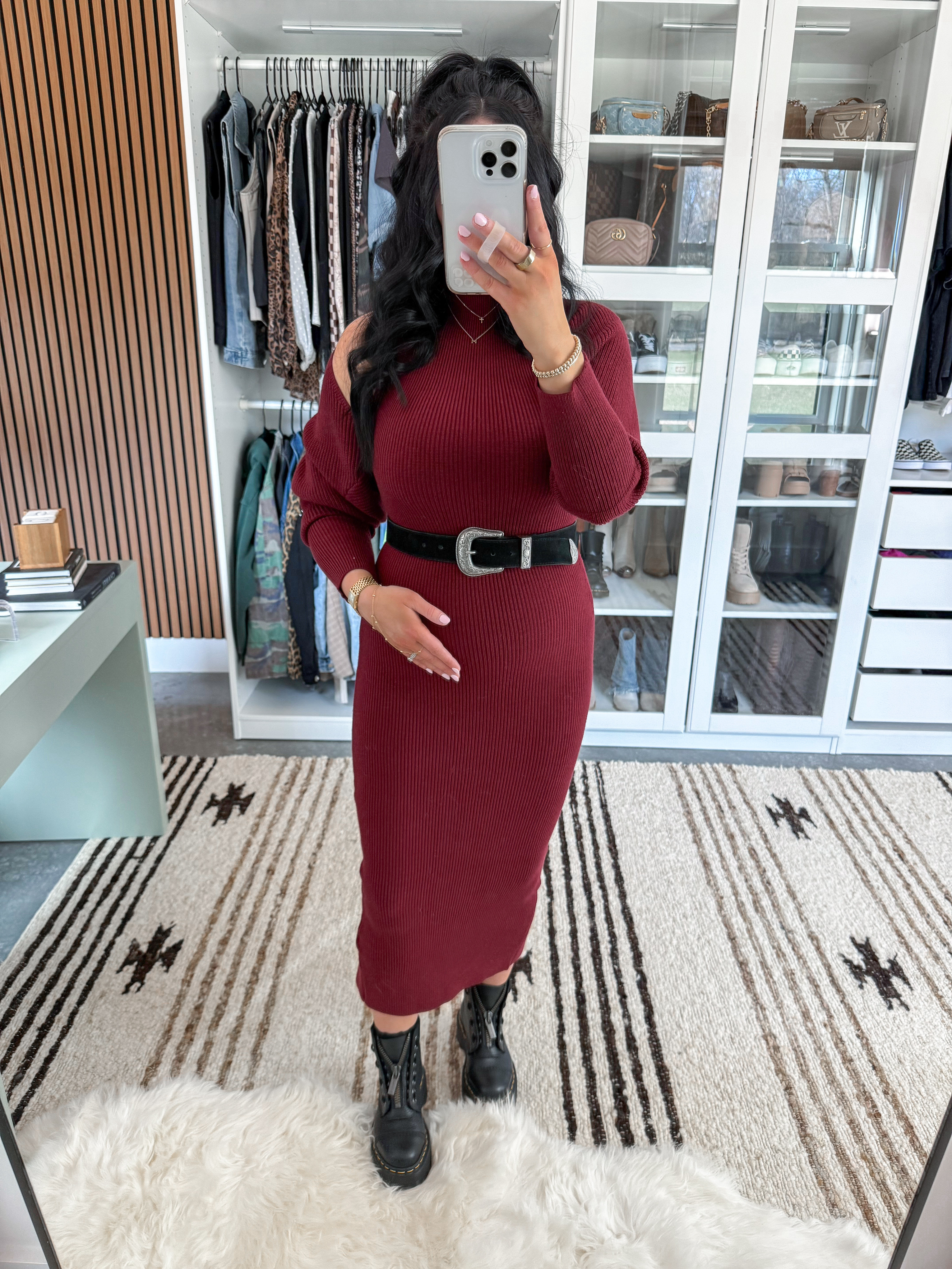 Edgy but Elevated Valentine's Day Outfit 🖤

Dress & Shrug Set - small
Belt - small

This sweater dress is a must have for all of my pregnant and non-pregnant friends! It's so flattering, comes in a ton of colors & can easily be dressed up or down! I paired it with this black western belt & finished the look with my platform doc martens! 👏🏼

 

 

#LTKValentine #LTKPetite #LTKBump