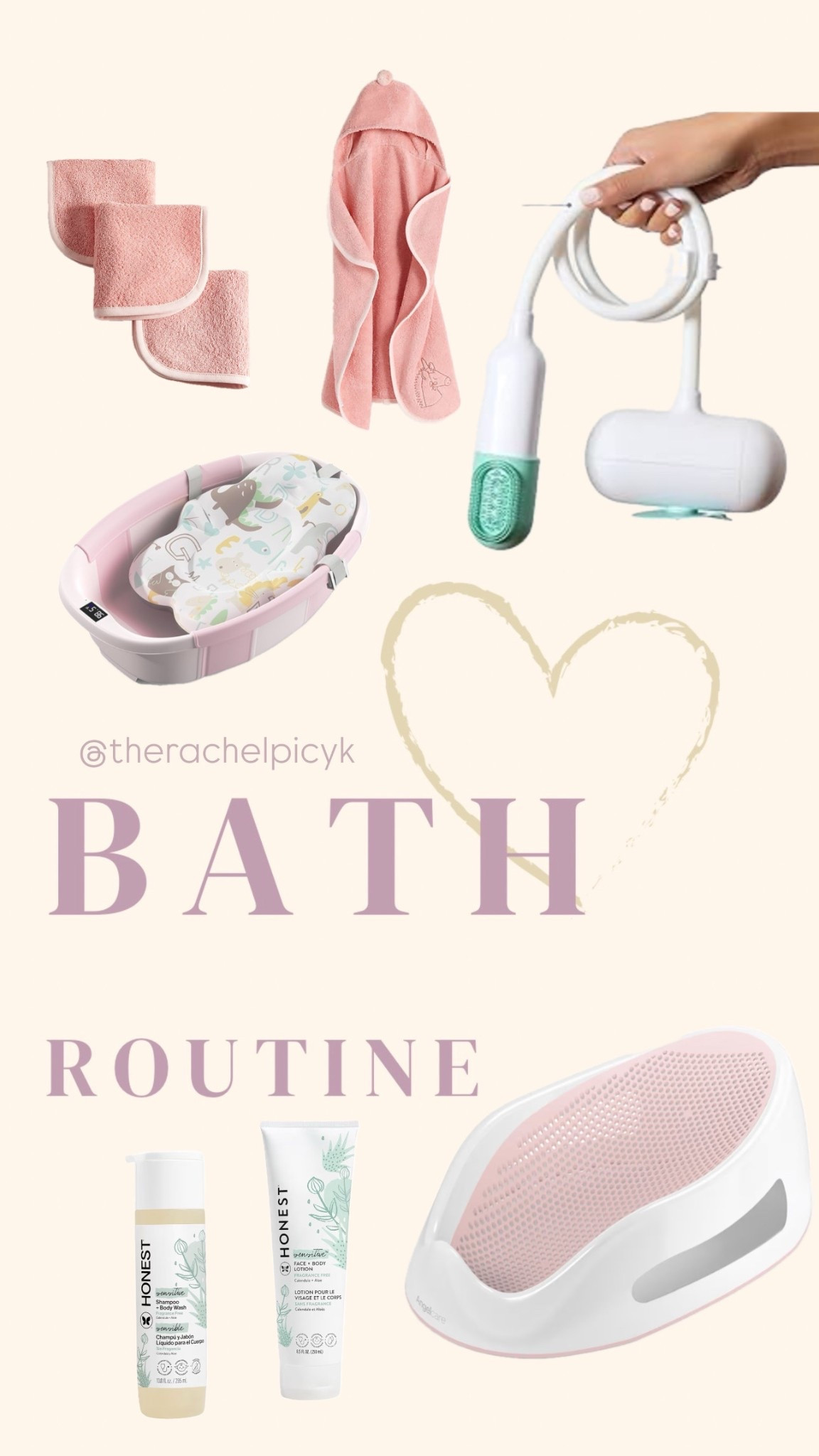 Bath time items for 0-6 months 🫧🛁👶🏻

I personally love to do bath time right before bedtime to help create a nighttime routine 🩷

#LTKBaby #LTKmomlife #LTKdayinmylife