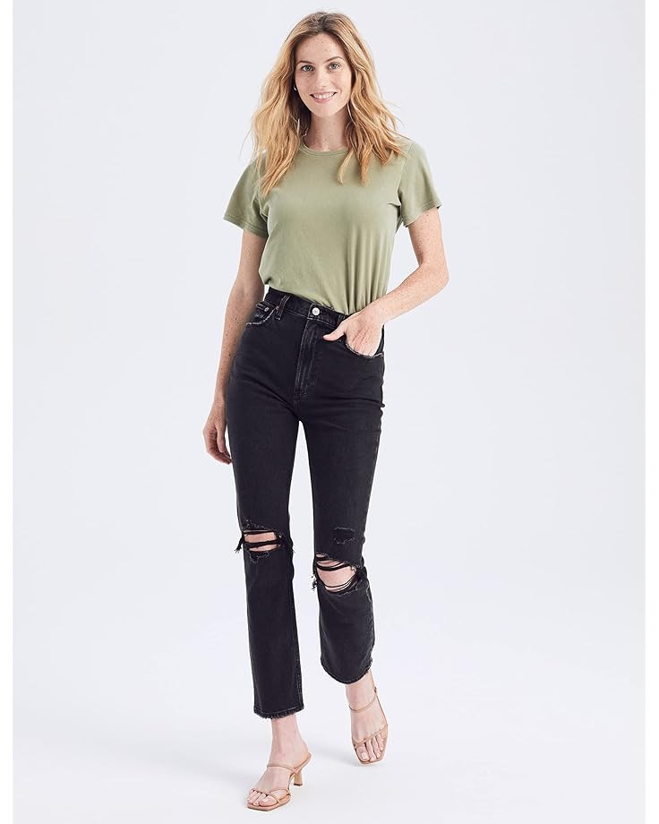 Abercrombie & Fitch Ultra High-Rise Ankle Straight Jeans | Zappos
