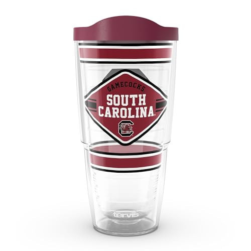Tervis South Carolina Gamecocks - First String Made in USA Double Walled Insulated Tumbler Travel Cup Keeps Drinks Cold & Hot, 24oz, Classic | Amazon (US)