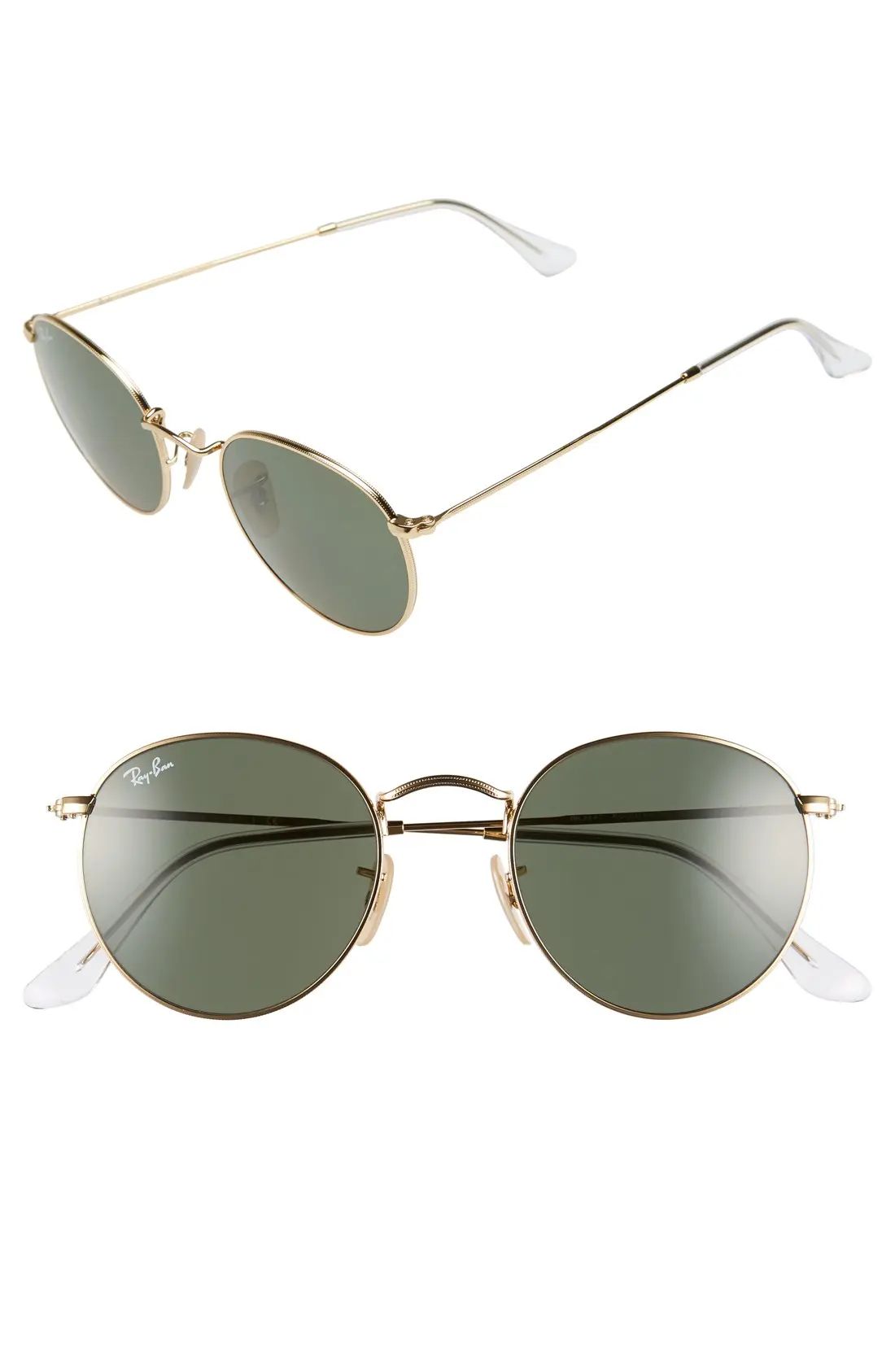 50mm Round Sunglasses | Nordstrom