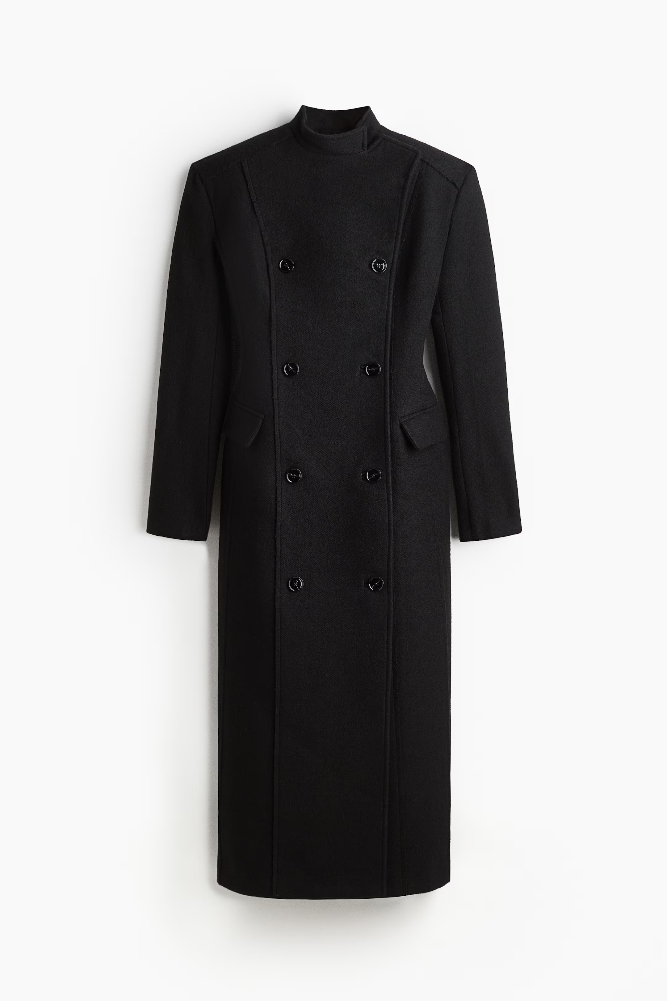 Long wool-blend coat | H&M (UK, MY, IN, SG, PH, TW, HK)