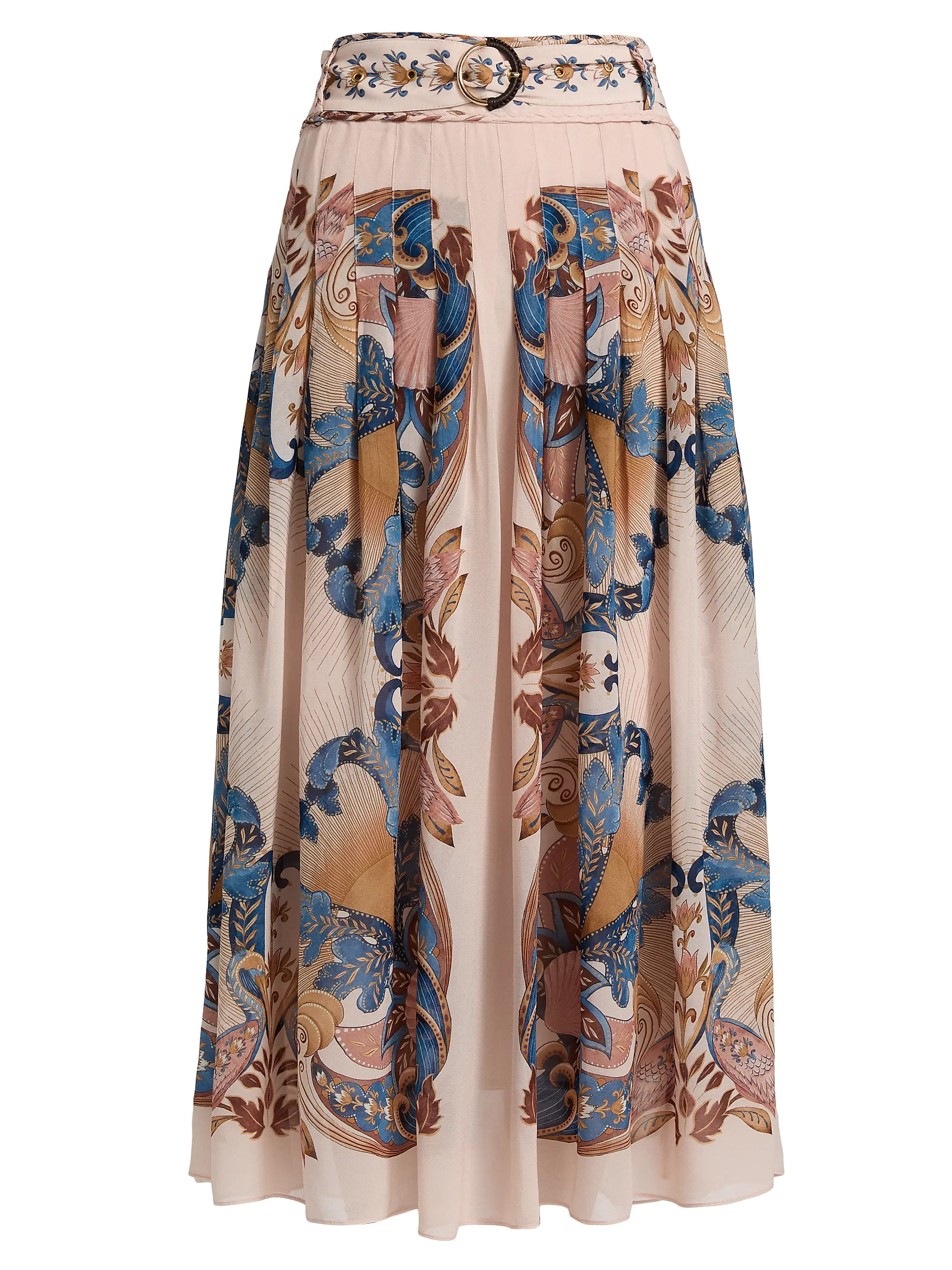 Sea Garden Pleated Maxi Skirt | Saks Fifth Avenue