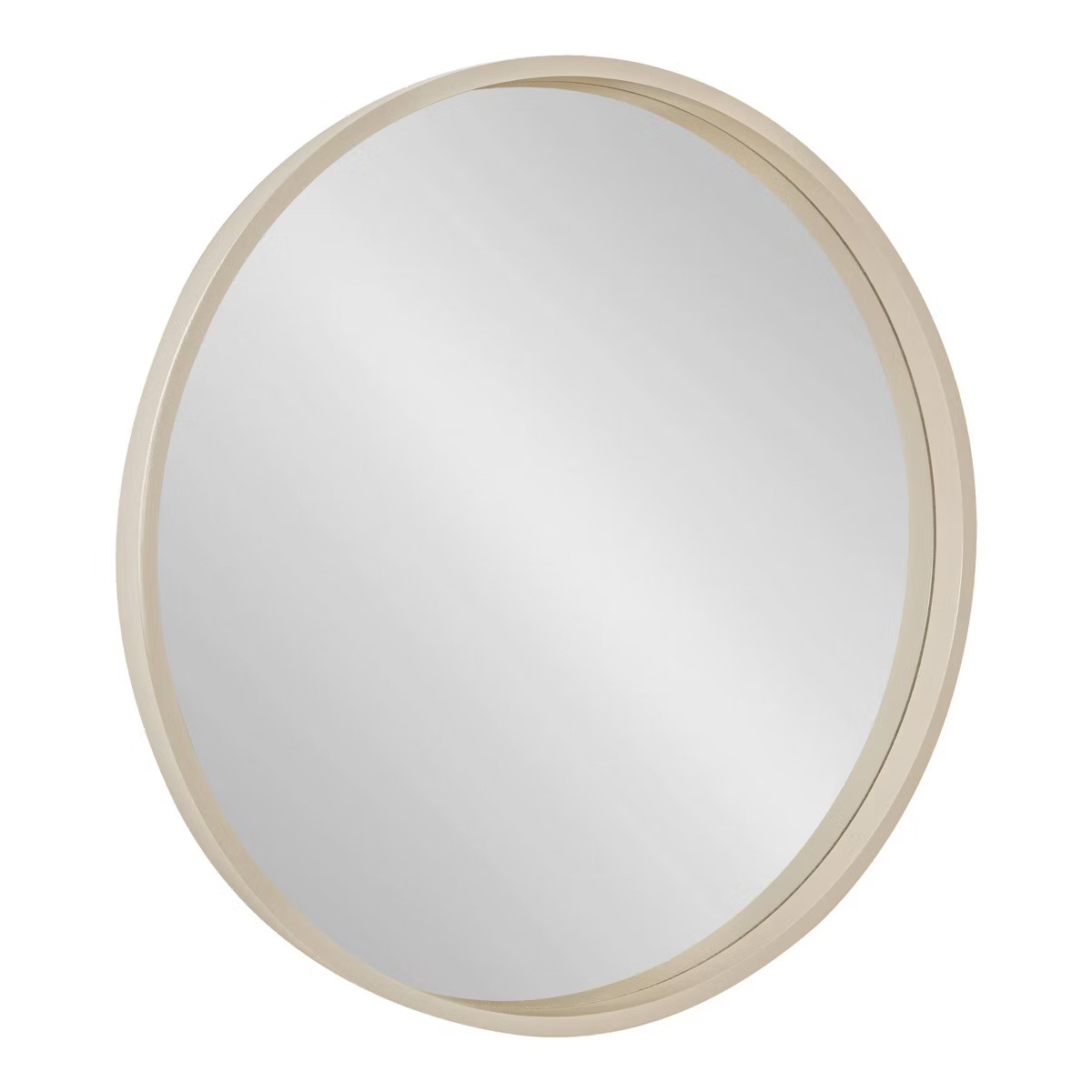 Travis Round Wood Accent Wall Mirror - Kate and Laurel All Things Decor | Target