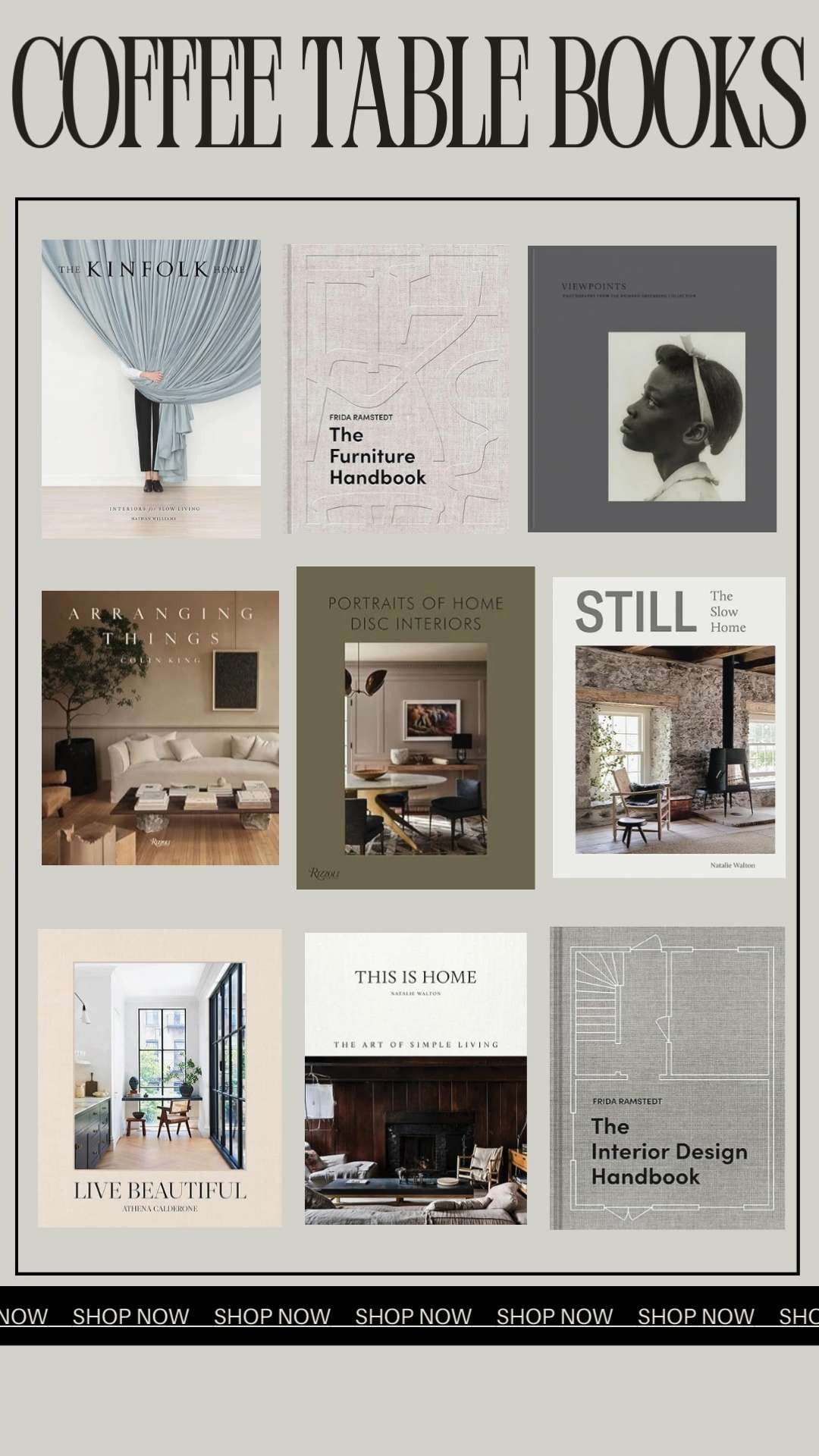 Coffee table books that set the tone and inspire. #coffeetable 

 #LTKFallSale #LTKSeasonal #LTKHome