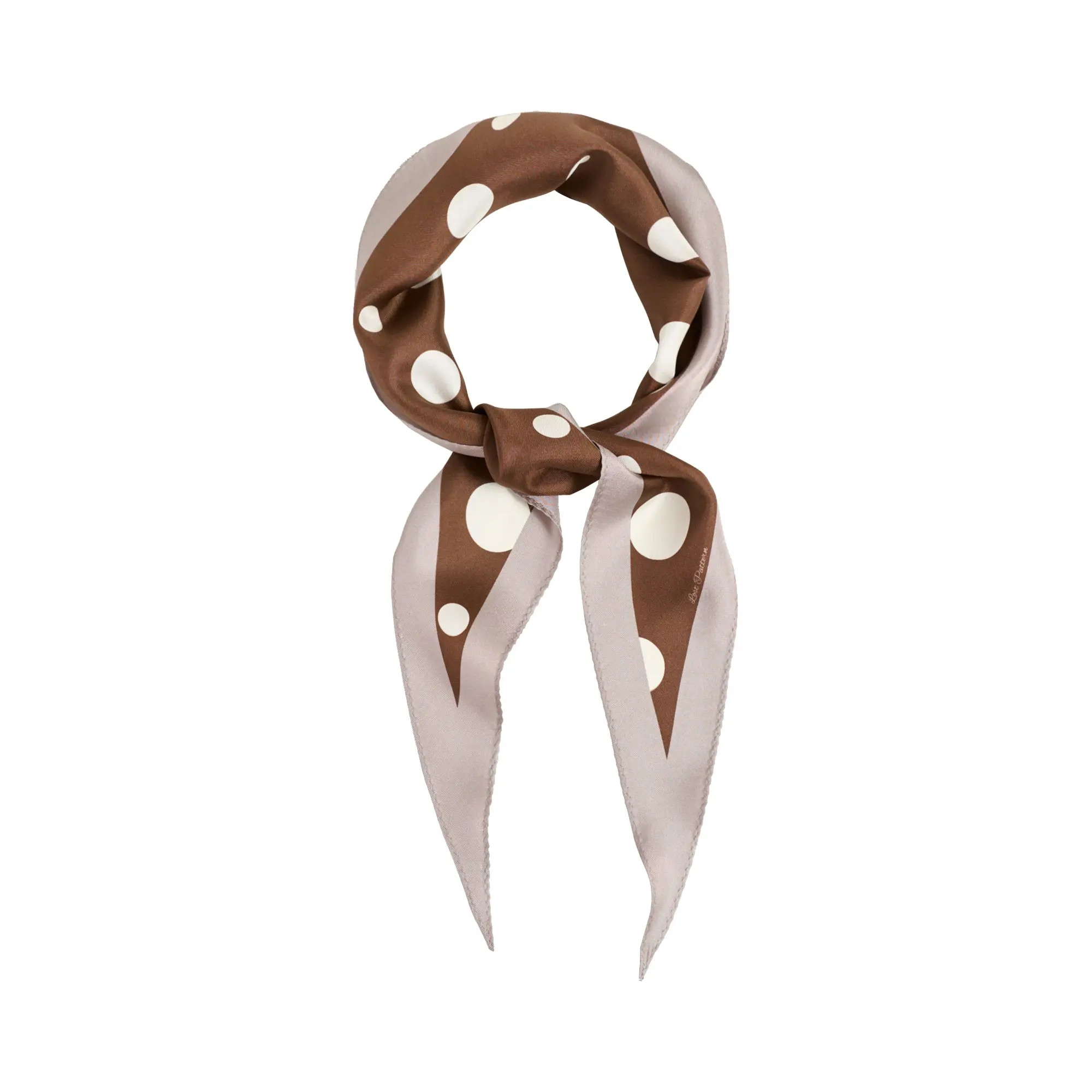 Lost Pattern "Retro Polka" Silk Diamond Neckerchief | Nordstrom | Nordstrom