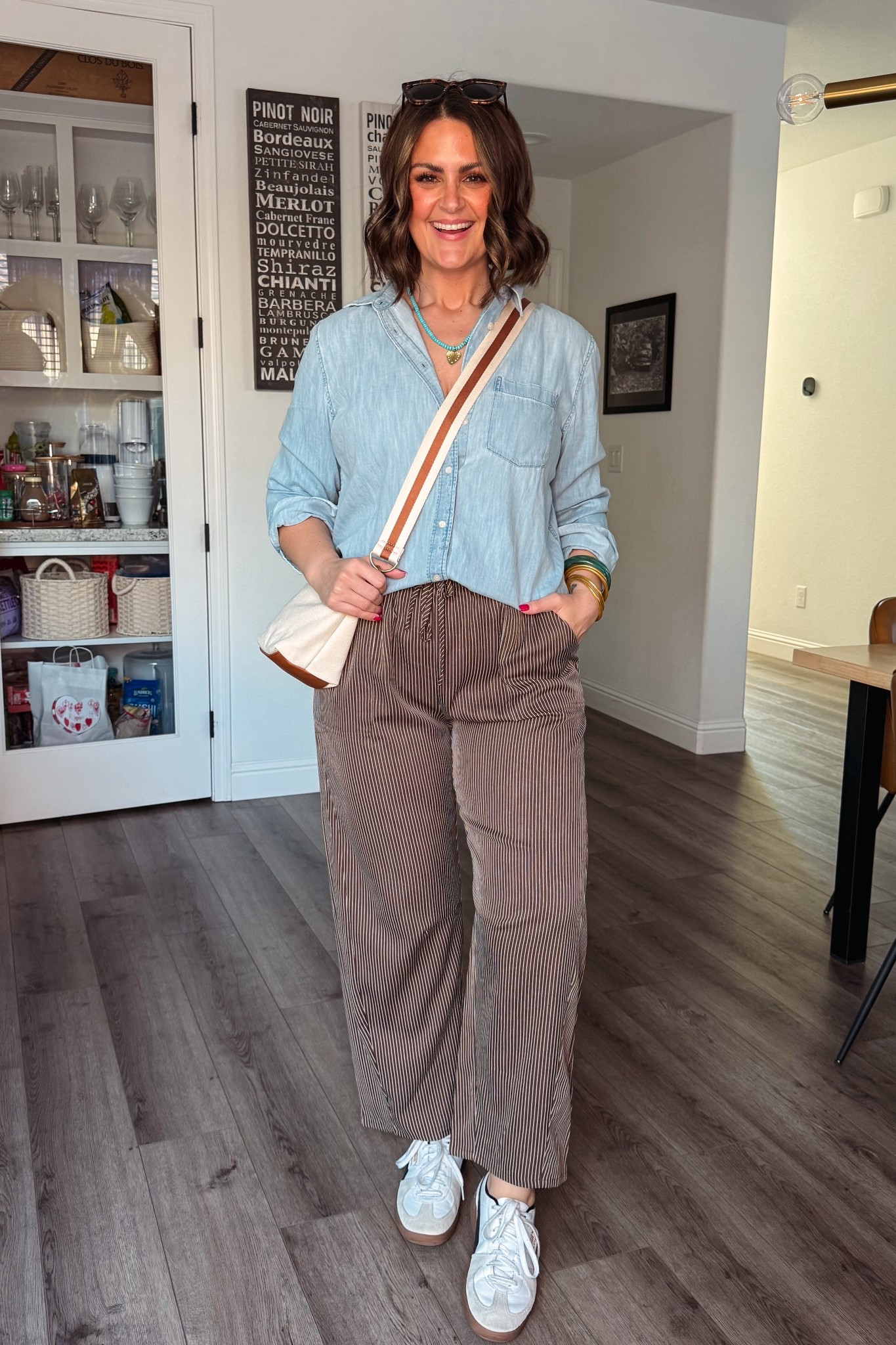Cute spring look, without jeans! Soft, comfy pants only 👏🏻👏🏻

Pants, large
Bra, large
Shirt, large
Sneakers, true 10
Robe, xl

Size 12, midsize, casual style, Amazon finds, affordable style, elevated basics, mom style, curvy friendly @amazonfindsandfashion  @gapstyle 

#LTKMidsize #LTKootd #LTKmomlife