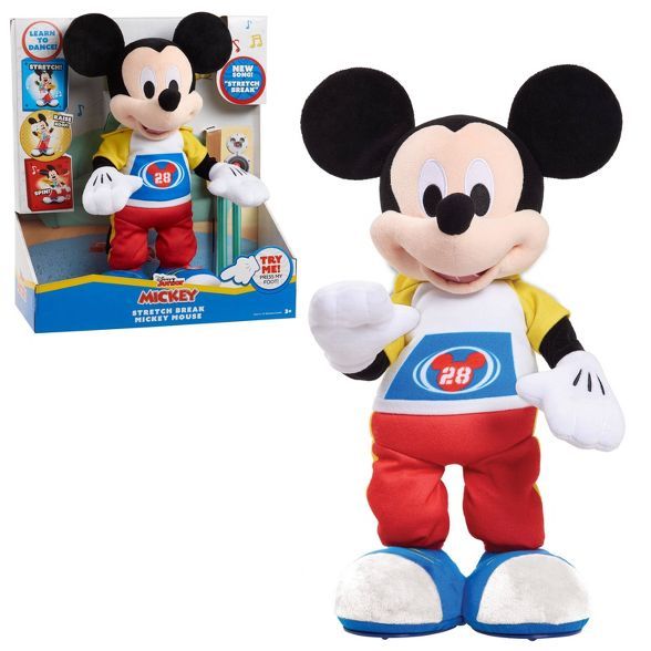 Disney Junior Stretch Break Mickey Mouse Plush | Target