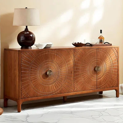 Large-capacity vintage-style storage sideboard | Wayfair North America