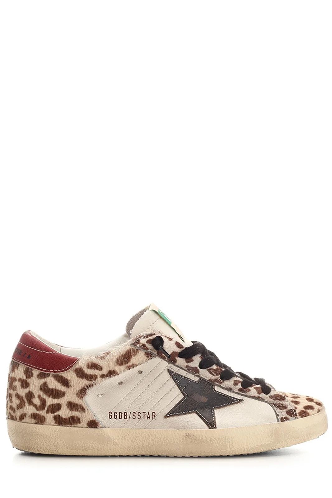 Golden Goose Deluxe Brand Leopard Printed Low-Top Sneakers | Cettire Global