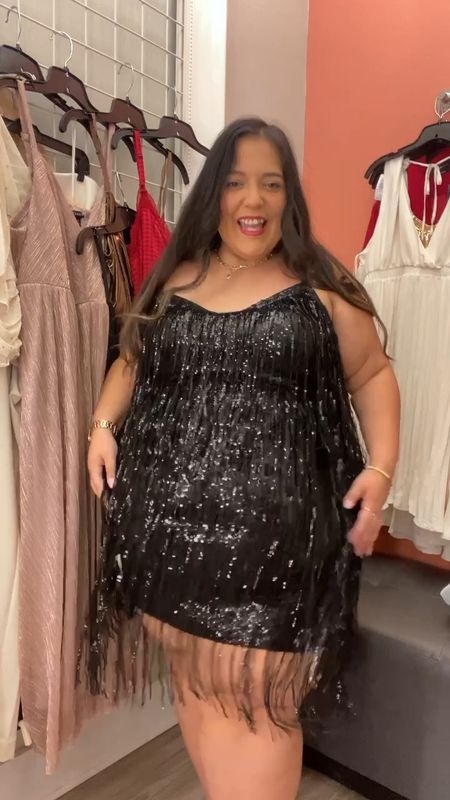 My recent torrid try on haul in the dressing room was a SHIMMERING  & DAZZLING! ✨🥂 if you are looking for an outfit for NYE, this is the time to get your sparkles!  

#LTKSeasonal #LTKplussize #LTKHoliday
