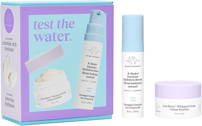 Drunk Elephant Test The Water - Travel Size - Hydrate and Nourish Kit - Clean Clinical Skincare -... | Amazon (US)