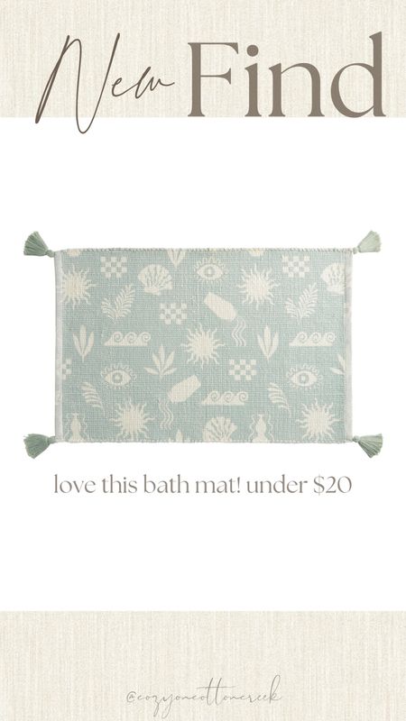 New arrival
World market home
Bath mat
Bathroom rug 

#LTKFindsUnder50 #LTKSaleAlert #LTKHome