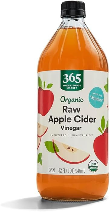365 by Whole Foods Market, Vinegar Apple Cider Organic, 32 Fl Oz | Amazon (US)