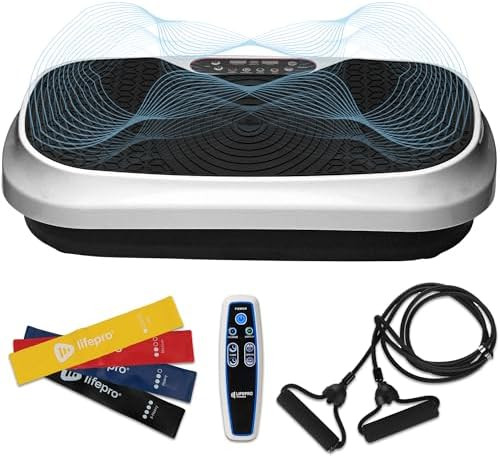 Lifepro Waver Mini Vibration Plate for Lymphatic Drainage – Whole Body Vibrating Platform Exerc... | Amazon (US)