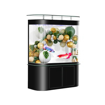 Minimalist Modern Rectangular Eco Aquarium Tank | Wayfair North America