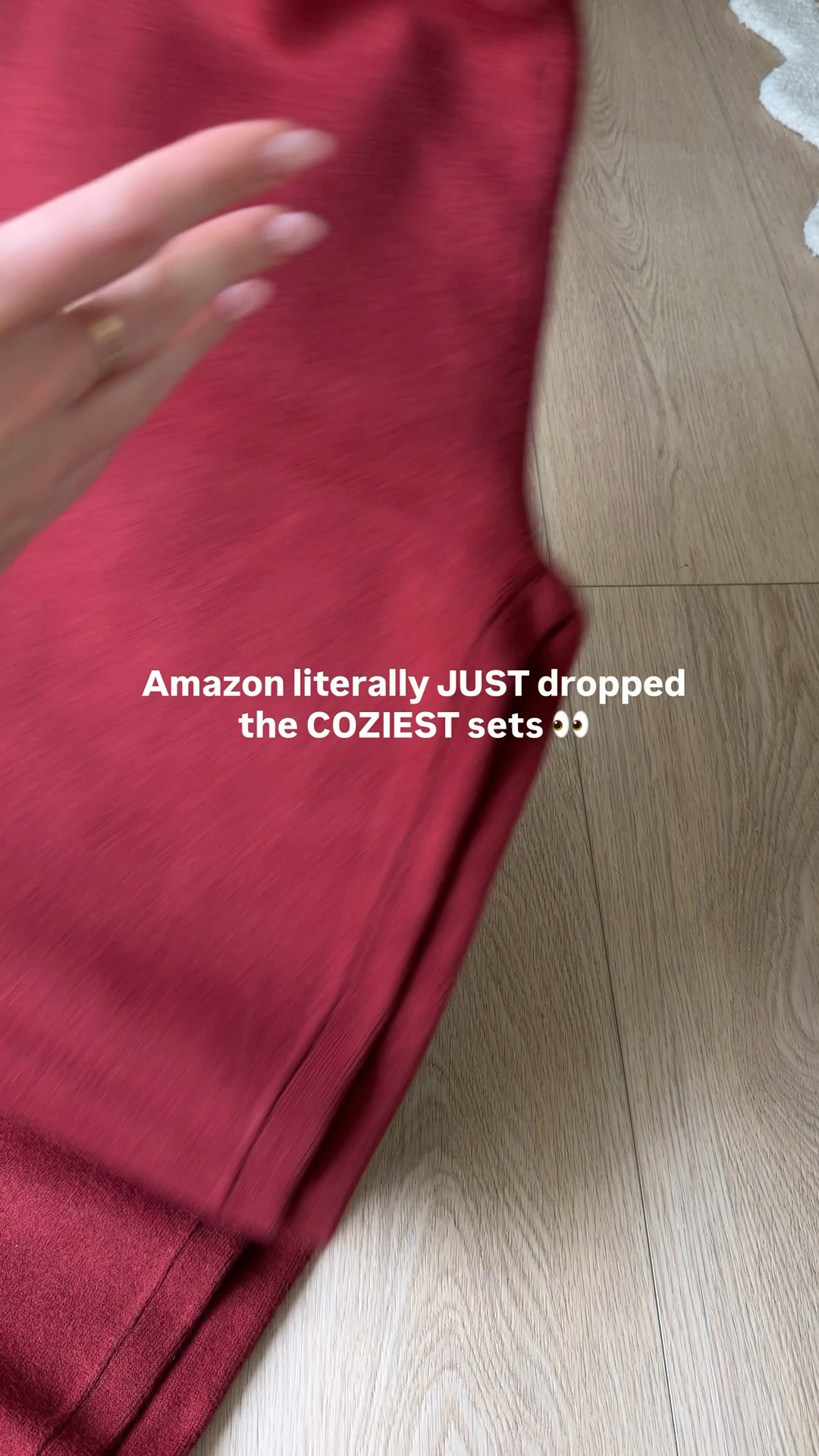 Cozy Amazon set that come in mommy + me plus for dad from @amazon