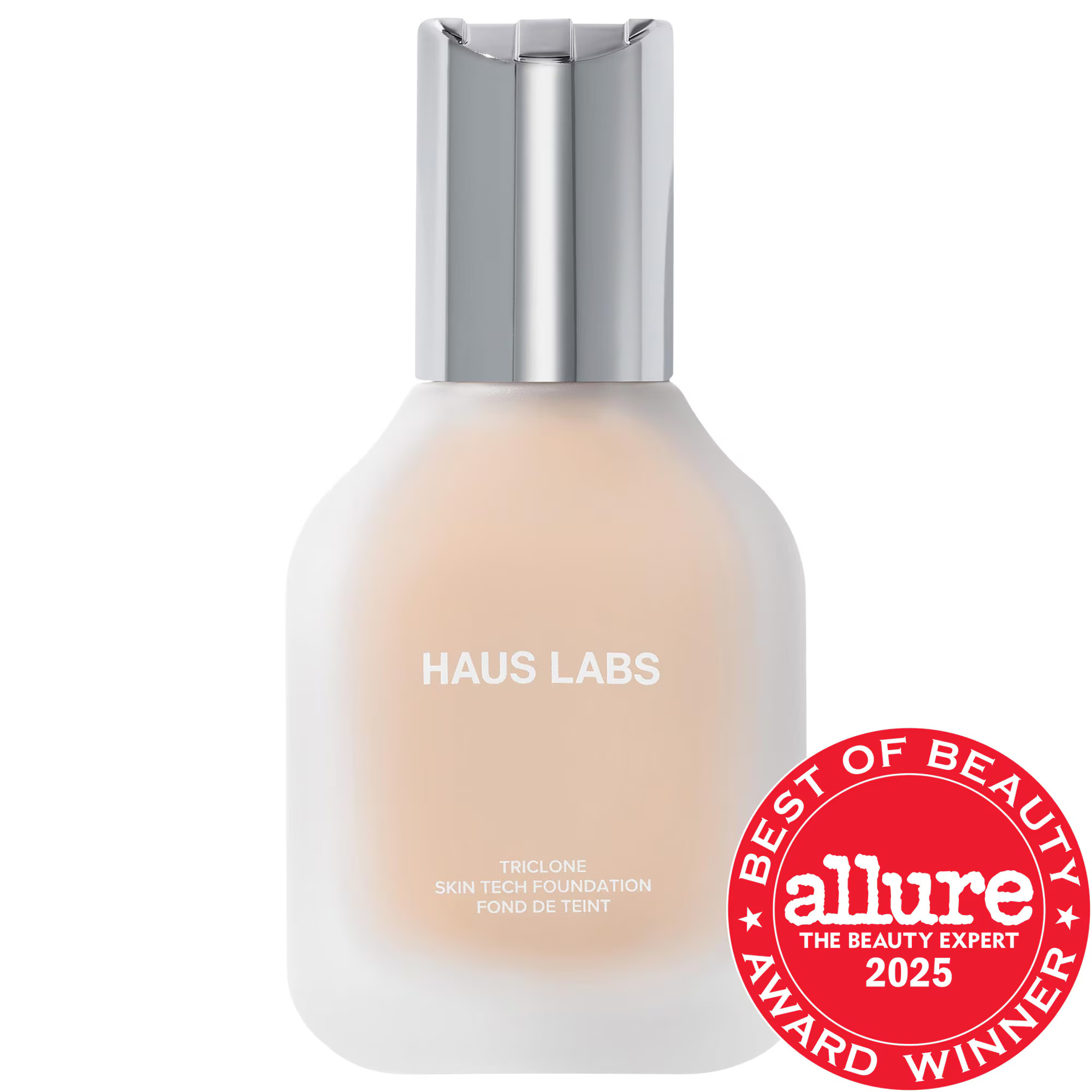 HAUS LABS BY LADY GAGA Triclone Skin Tech Medium Coverage Foundation with Fermented Arnica 015 Fair Rosy 1 oz / 30 mL | Sephora (US)