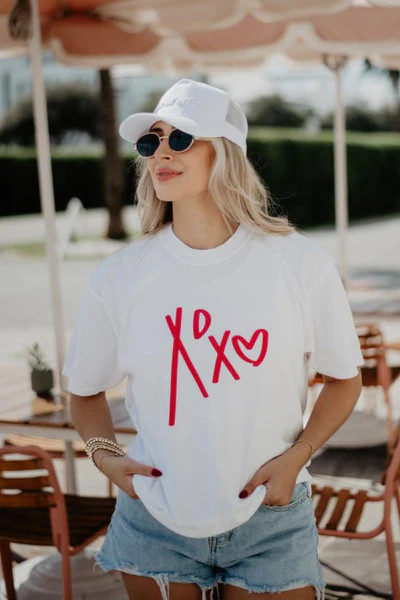 XOXO Heart Graphic Tees for Women | Katydid.com