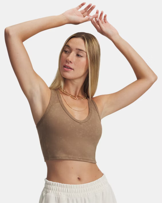 UA Meridian Suede Effect Women's Sports Bra | Under Armour | Under Armour (US)