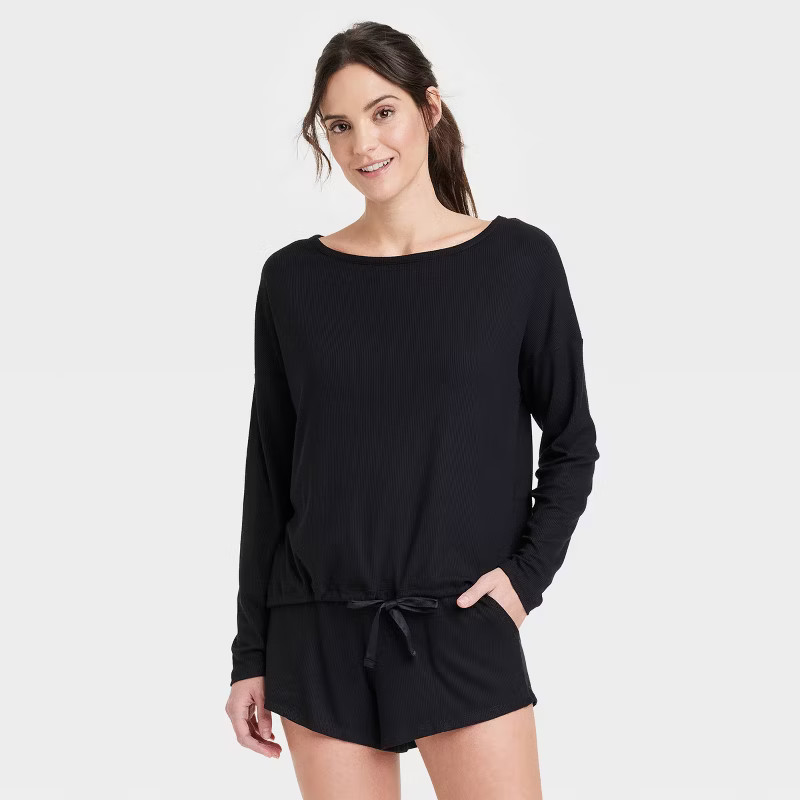 Women's Beautifully Soft Ribbed Pajama Set - Stars Above™ | Target