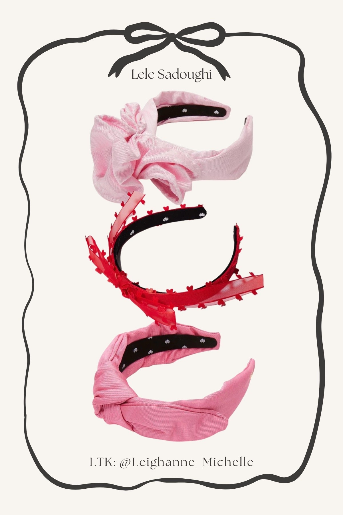 Valentine headbands
Pink headband 
Red heart headband
Pink flower headband 
Hair accessories 

#LTKSeasonal #LTKValentine #LTKOver40