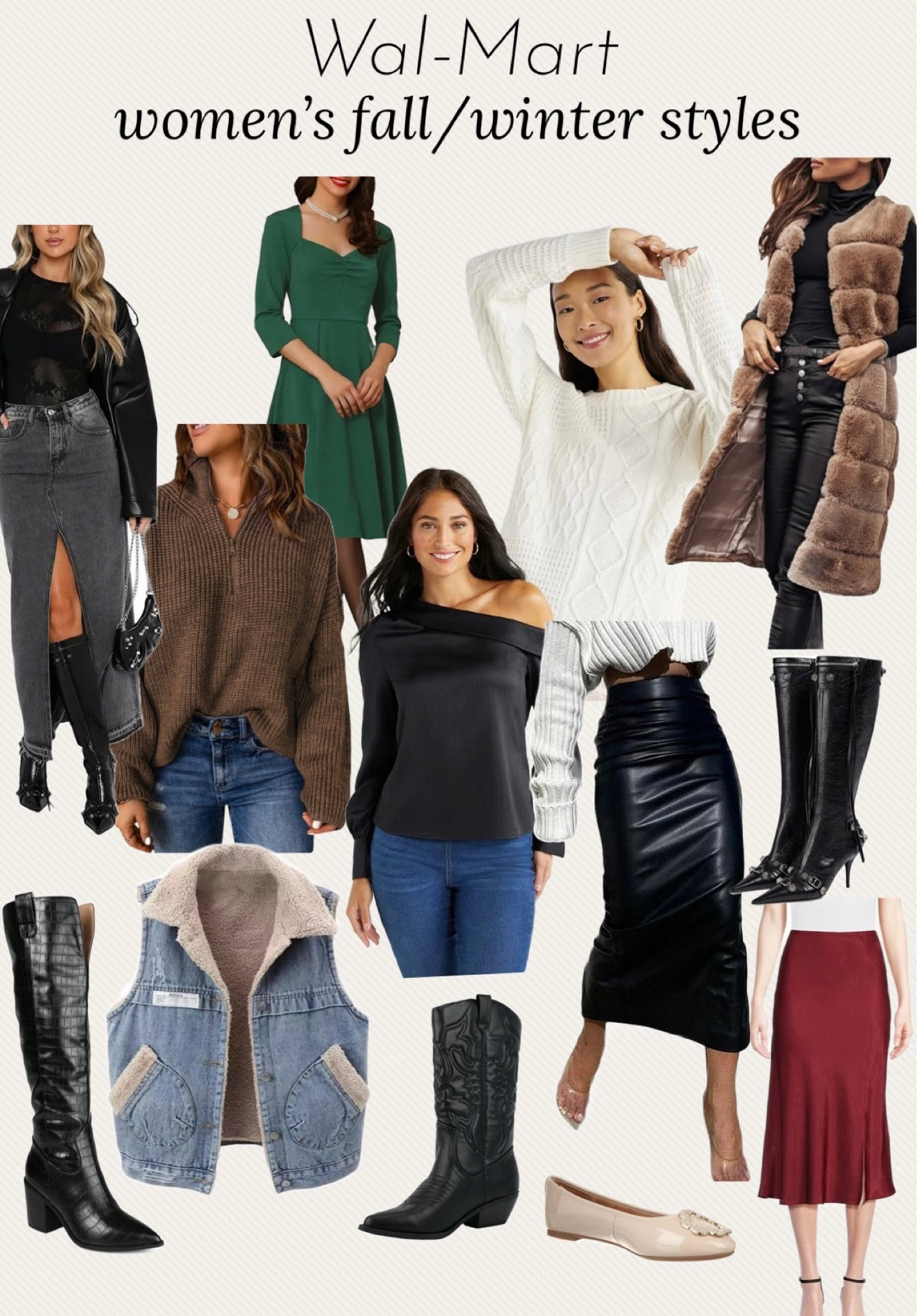 Walmart women’s clothing for fall and winter 2023 

#LTKHoliday #LTKstyletip #LTKfindsunder100